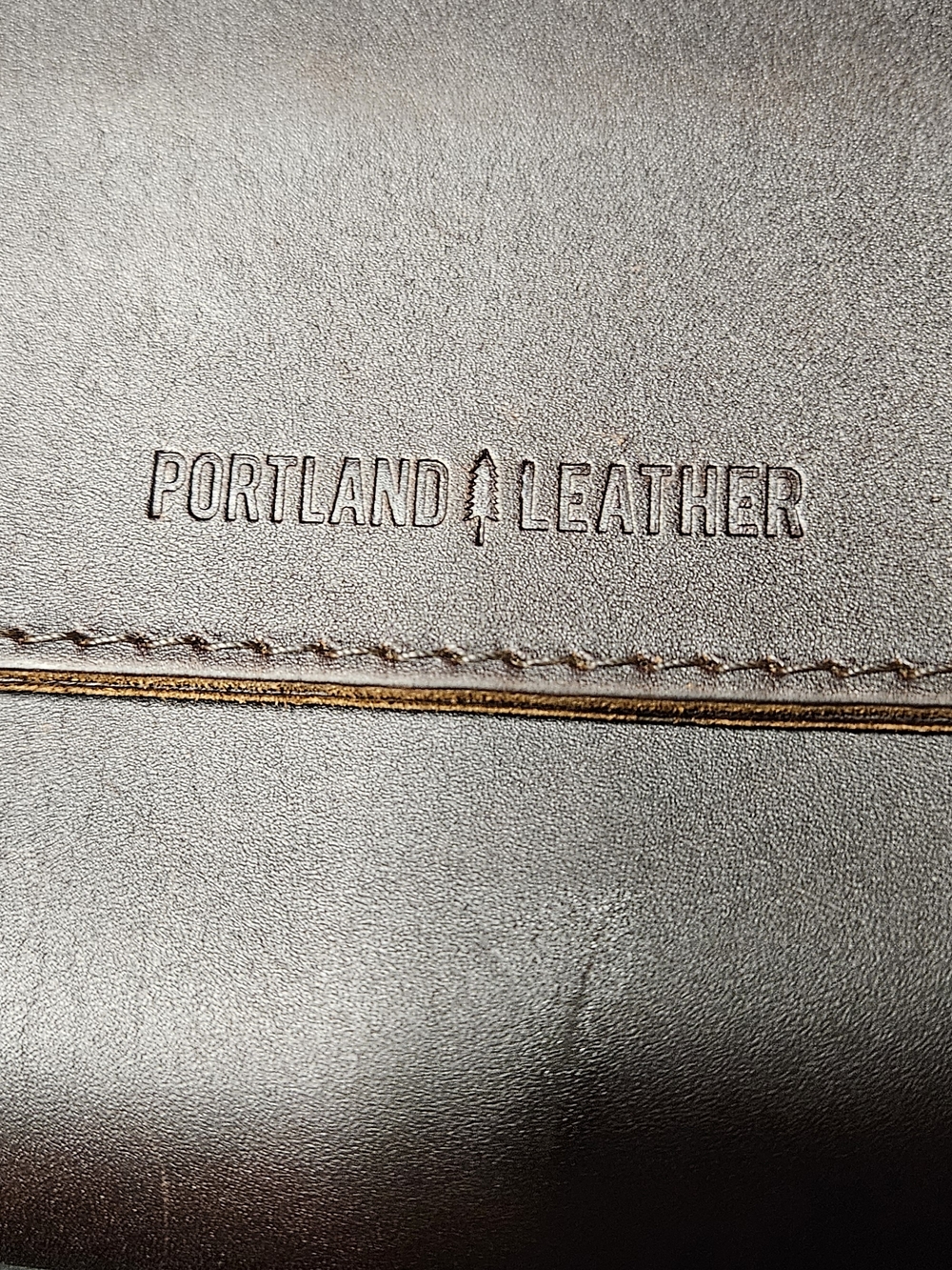Portland Leather Brown Crossbody Bag - Picture 2 of 6